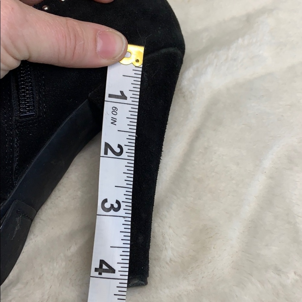 BCBG Black Buckled Heeled Shoes - Picture 5 of 8